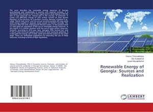 Seller image for Renewable Energy of Georgia: Sources and Realization for sale by BuchWeltWeit Ludwig Meier e.K.