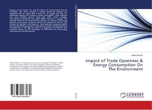 Imagen del vendedor de Impact of Trade Openness & Energy Consumption On The Environment a la venta por BuchWeltWeit Ludwig Meier e.K.