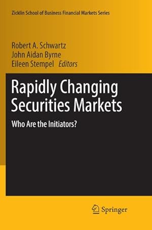 Immagine del venditore per Rapidly Changing Securities Markets venduto da BuchWeltWeit Ludwig Meier e.K.