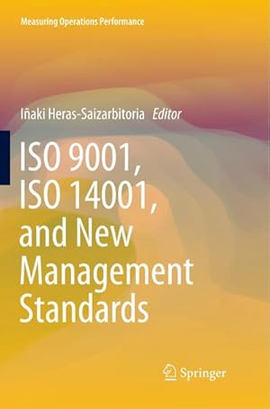 Imagen del vendedor de ISO 9001, ISO 14001, and New Management Standards a la venta por BuchWeltWeit Ludwig Meier e.K.