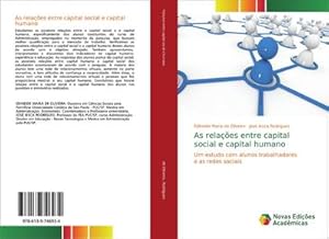 Seller image for As relaes entre capital social e capital humano for sale by BuchWeltWeit Ludwig Meier e.K.