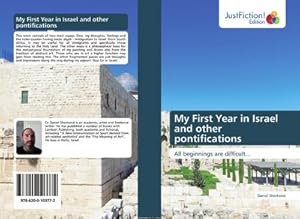 Seller image for My First Year in Israel and other pontifications for sale by BuchWeltWeit Ludwig Meier e.K.