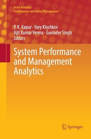 Image du vendeur pour System Performance and Management Analytics mis en vente par BuchWeltWeit Ludwig Meier e.K.