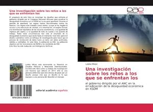 Imagen del vendedor de Una investigacin sobre los retos a los que se enfrentan los a la venta por BuchWeltWeit Ludwig Meier e.K.