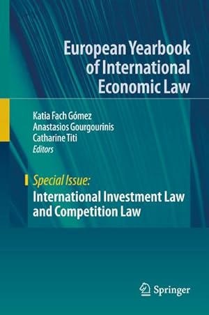 Imagen del vendedor de International Investment Law and Competition Law a la venta por BuchWeltWeit Ludwig Meier e.K.