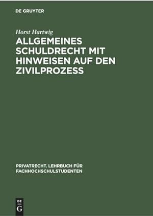 Image du vendeur pour Allgemeines Schuldrecht mit Hinweisen auf den Zivilproze mis en vente par BuchWeltWeit Ludwig Meier e.K.