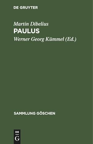 Imagen del vendedor de Paulus a la venta por BuchWeltWeit Ludwig Meier e.K.