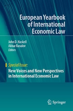 Seller image for New Voices and New Perspectives in International Economic Law for sale by BuchWeltWeit Ludwig Meier e.K.