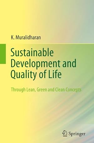 Seller image for Sustainable Development and Quality of Life for sale by BuchWeltWeit Ludwig Meier e.K.