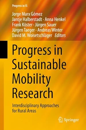 Immagine del venditore per Progress in Sustainable Mobility Research venduto da BuchWeltWeit Ludwig Meier e.K.