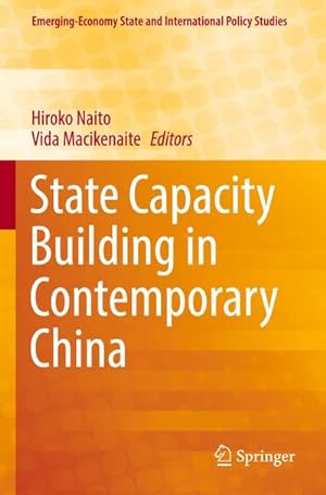 Seller image for State Capacity Building in Contemporary China for sale by BuchWeltWeit Ludwig Meier e.K.