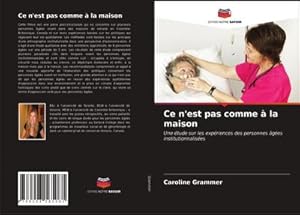 Seller image for Ce n'est pas comme  la maison for sale by BuchWeltWeit Ludwig Meier e.K.