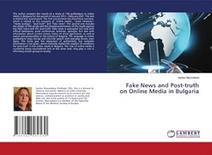 Seller image for Fake News and Post-truth on Online Media in Bulgaria for sale by BuchWeltWeit Ludwig Meier e.K.