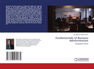 Seller image for Fundamentals of Business Administration for sale by BuchWeltWeit Ludwig Meier e.K.