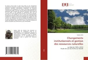 Seller image for Changements institutionnels et gestion des ressources naturelles for sale by BuchWeltWeit Ludwig Meier e.K.