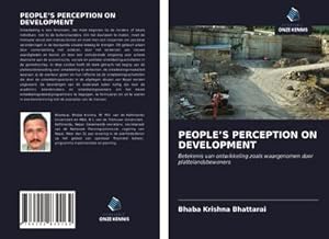 Seller image for PEOPLES PERCEPTION ON DEVELOPMENT for sale by BuchWeltWeit Ludwig Meier e.K.