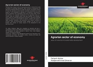 Imagen del vendedor de Agrarian sector of economy a la venta por BuchWeltWeit Ludwig Meier e.K.