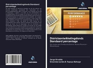 Seller image for Districtsontwikkelingsfonds Standaard percentage for sale by BuchWeltWeit Ludwig Meier e.K.