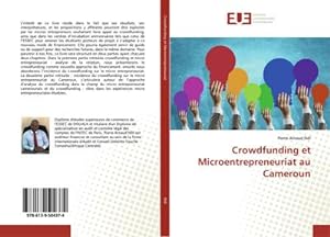 Image du vendeur pour Crowdfunding et Microentrepreneuriat au Cameroun mis en vente par BuchWeltWeit Ludwig Meier e.K.