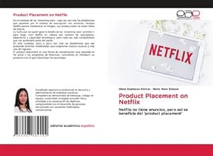 Seller image for Product Placement on Netflix for sale by BuchWeltWeit Ludwig Meier e.K.