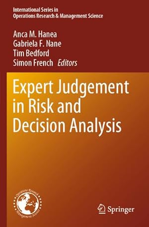 Image du vendeur pour Expert Judgement in Risk and Decision Analysis mis en vente par BuchWeltWeit Ludwig Meier e.K.