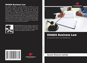 Imagen del vendedor de OHADA Business Law a la venta por BuchWeltWeit Ludwig Meier e.K.