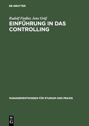 Seller image for Einfhrung in das Controlling for sale by BuchWeltWeit Ludwig Meier e.K.