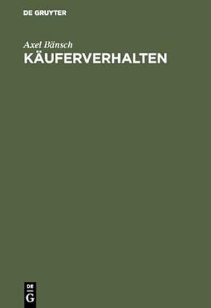 Immagine del venditore per Kuferverhalten venduto da BuchWeltWeit Ludwig Meier e.K.