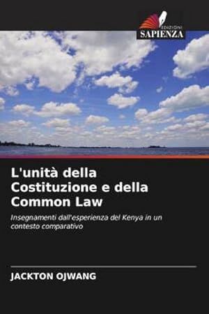 Seller image for L'unit della Costituzione e della Common Law for sale by BuchWeltWeit Ludwig Meier e.K.