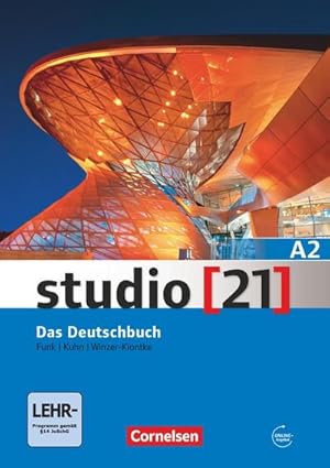 Seller image for studio [21] Grundstufe A2: Gesamtband. Das Deutschbuch (Kurs- und bungsbuch mit DVD-ROM) for sale by BuchWeltWeit Ludwig Meier e.K.
