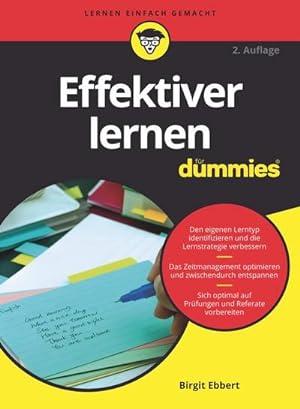 Seller image for Effektiver Lernen fr Dummies for sale by BuchWeltWeit Ludwig Meier e.K.
