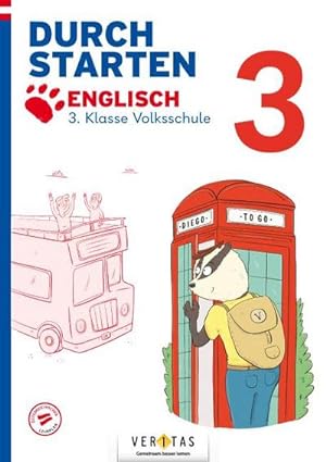 Seller image for Durchstarten Volksschule 3. Klasse. Diego to go! - Englisch - bungsbuch for sale by BuchWeltWeit Ludwig Meier e.K.