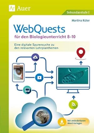 Seller image for WebQuests fr den Biologieunterricht 8-10 for sale by BuchWeltWeit Ludwig Meier e.K.