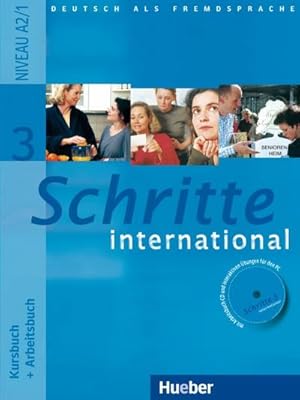 Seller image for Schritte international 3. Kursbuch + Arbeitsbuch mit Audio-CD zum Arbeitsbuch und interaktiven bungen for sale by BuchWeltWeit Ludwig Meier e.K.