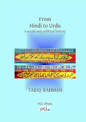 Imagen del vendedor de From Hindu to Urdu. A social and political history a la venta por BuchWeltWeit Ludwig Meier e.K.