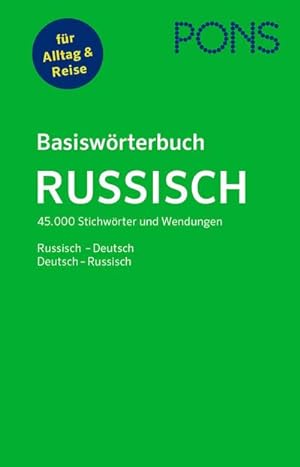 Seller image for PONS Basiswrterbuch Russisch for sale by BuchWeltWeit Ludwig Meier e.K.