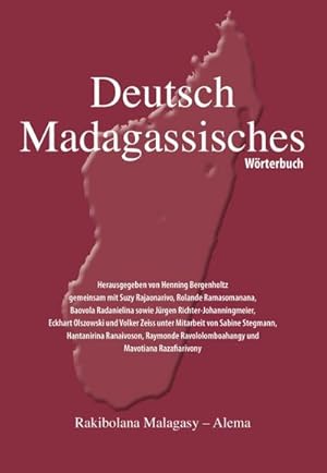 Seller image for Deutsch-Madagassisches Wrterbuch for sale by BuchWeltWeit Ludwig Meier e.K.