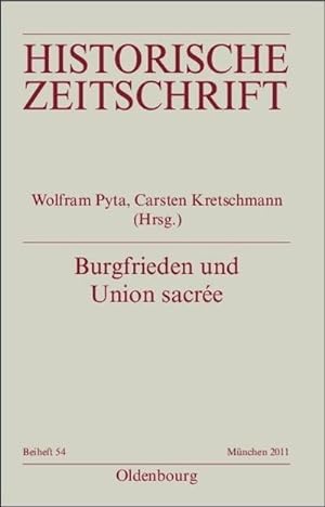 Seller image for Burgfrieden und Union sacre for sale by BuchWeltWeit Ludwig Meier e.K.