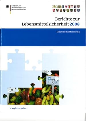 Seller image for Berichte zur Lebensmittelsicherheit 2008 for sale by BuchWeltWeit Ludwig Meier e.K.