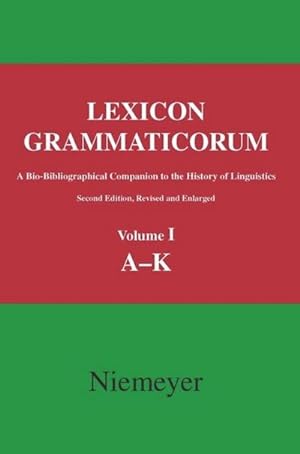Immagine del venditore per Lexicon Grammaticorum venduto da BuchWeltWeit Ludwig Meier e.K.
