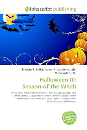 Image du vendeur pour Halloween III: Season of the Witch mis en vente par BuchWeltWeit Ludwig Meier e.K.