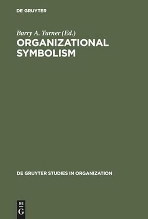 Seller image for Organizational Symbolism for sale by BuchWeltWeit Ludwig Meier e.K.