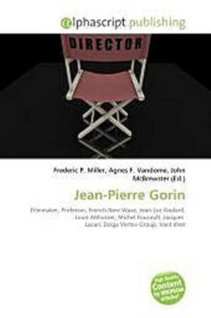 Seller image for Jean-Pierre Gorin for sale by BuchWeltWeit Ludwig Meier e.K.