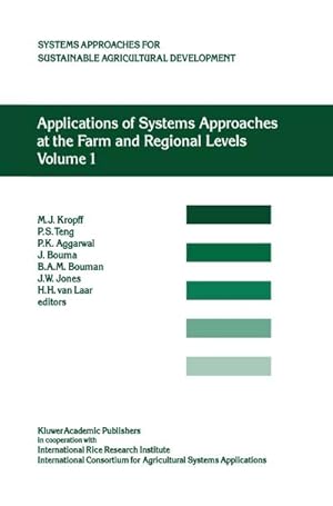 Bild des Verkufers fr Applications of Systems Approaches at the Farm and Regional Levels zum Verkauf von BuchWeltWeit Ludwig Meier e.K.