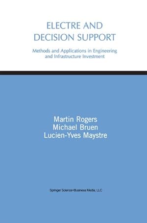 Seller image for Electre and Decision Support for sale by BuchWeltWeit Ludwig Meier e.K.