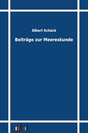 Seller image for Beitrge zur Meereskunde for sale by BuchWeltWeit Ludwig Meier e.K.