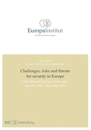 Immagine del venditore per Challenges, risks and threats for security in Europe venduto da BuchWeltWeit Ludwig Meier e.K.
