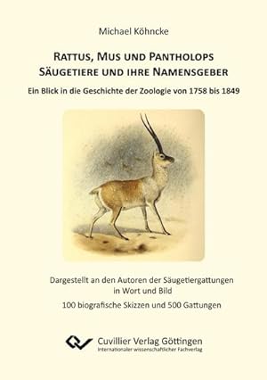 Seller image for Rattus, Mus und Pantholops. Sugetiere und ihre Namensgeber for sale by BuchWeltWeit Ludwig Meier e.K.
