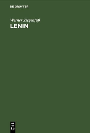 Seller image for Lenin for sale by BuchWeltWeit Ludwig Meier e.K.