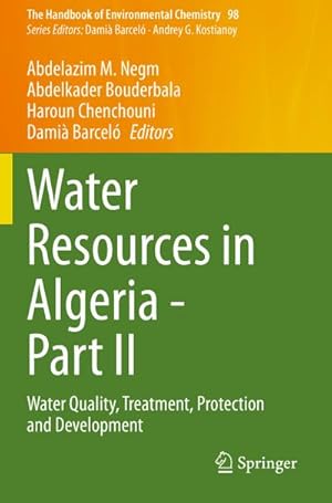 Image du vendeur pour Water Resources in Algeria - Part II mis en vente par BuchWeltWeit Ludwig Meier e.K.